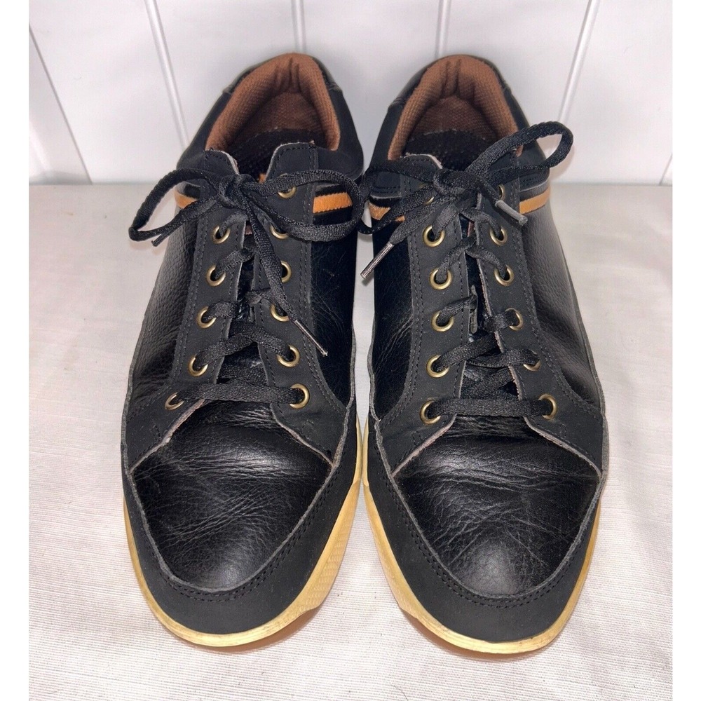 Footjoy Contour Casual 54284 Men's Black Low Top Spikeless Golf Shoes Sz 9M